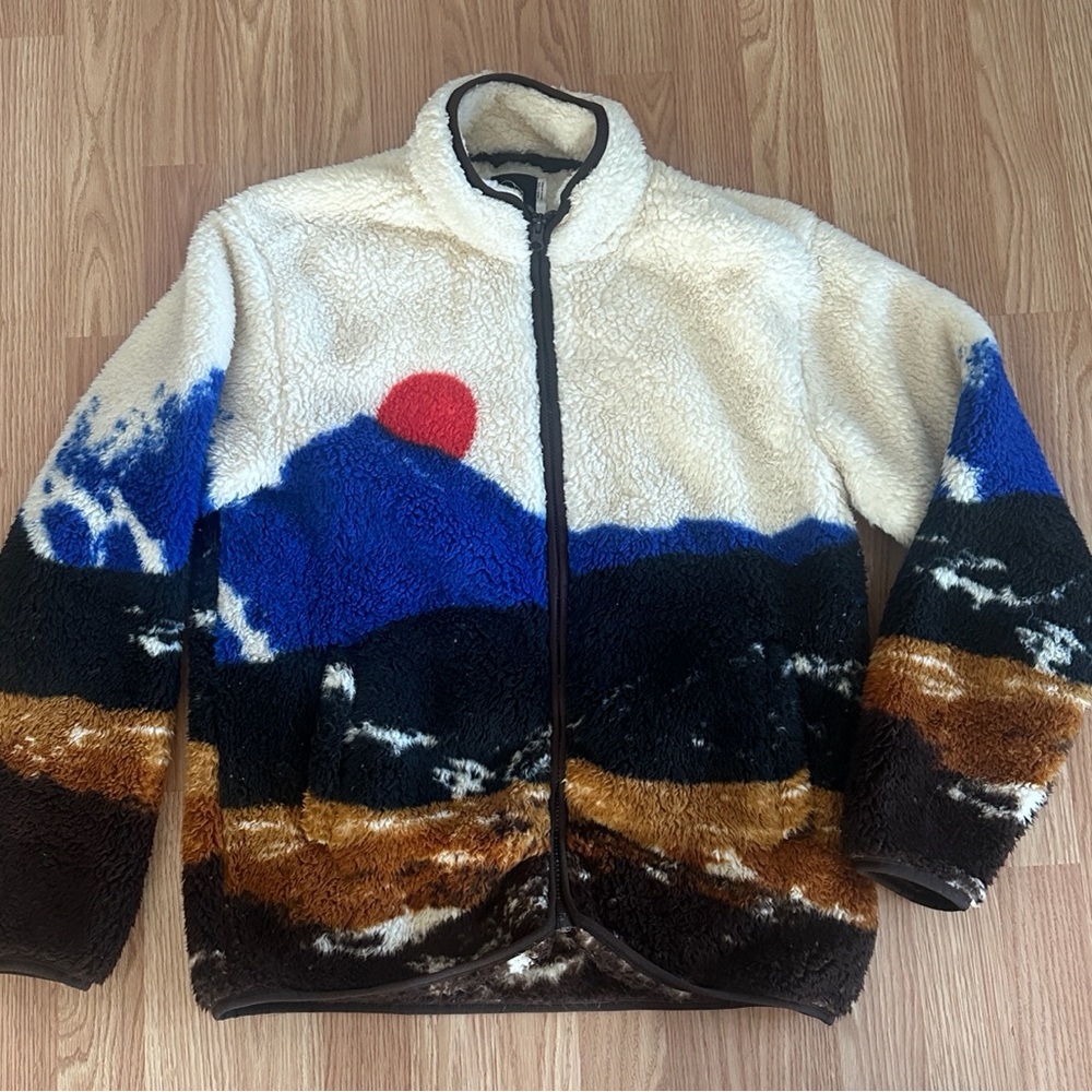 Original Use Multicolor Fleece Jacket